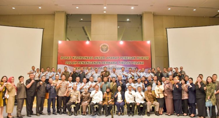 Tingkatkan Kesiapsiagaan, BNPT Gelar Rapat Koordinasi Antaraparat Penegak Hukum Dalam Penanganan Perkara Tindak Pidana Terorisme di Provinsi Jawa Timur