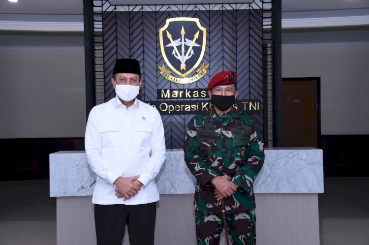 Kuatkan Keamanan Bangsa dari Ancaman Aksi Terorisme, Kepala BNPT Silaturahmi Ke Koopssus TNI