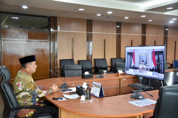 Secara Virtual, Kepala BNPT Menyaksikan Puncak Peringatan Hari Anti Narkotika Indonesia (HANI) 2020 