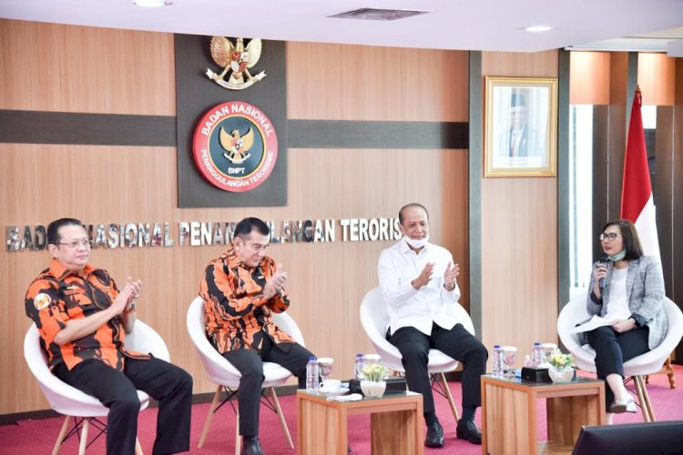 BNPT Gandeng Pemuda Pancasila, Bangun Kesiapsiagaan Nasional Generasi Milenial