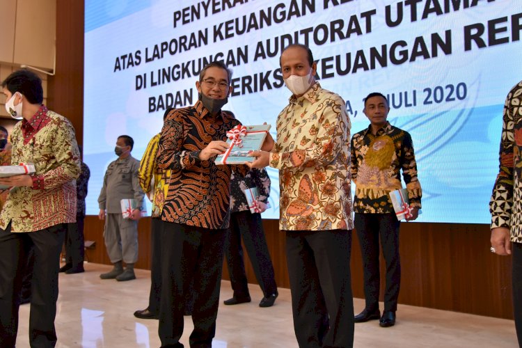 Terima Laporan Hasil Pemeriksaan LKKL Tahun 2019 dari BPK, BNPT Kembali Capai Opini WTP