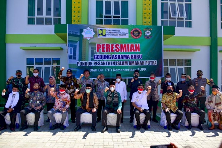 BNPT dan PUPR Bersinergi Bangun Fasilitas Pesantren Poso