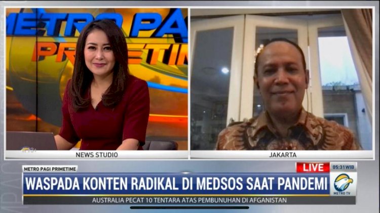 Waspadai Konten Sosial Media Bermuatan Radikal, Boy Rafli Amar Ajak Masyarakat Bangun Kehidupan Peradaban Dunia Maya