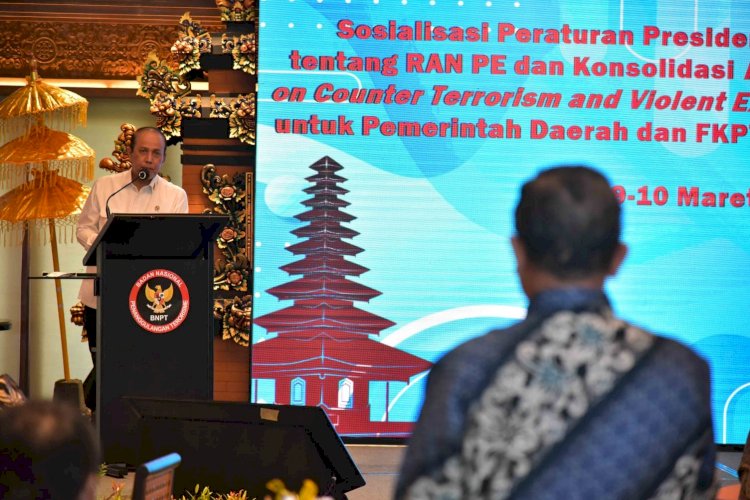 Kepala BNPT Imbau Kesbangpol dan FKPT se-Indonesia, Rawat Nilai Toleransi dan Keindonesiaan