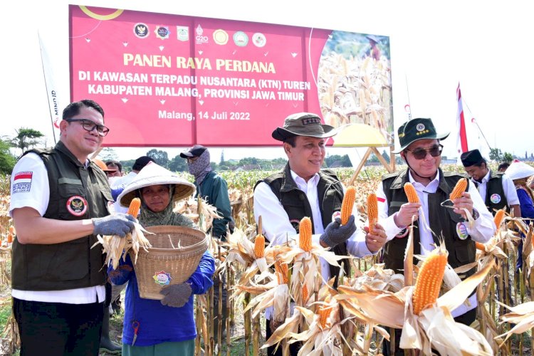 KTN Turen BNPT Selenggarakan Panen Raya Perdana