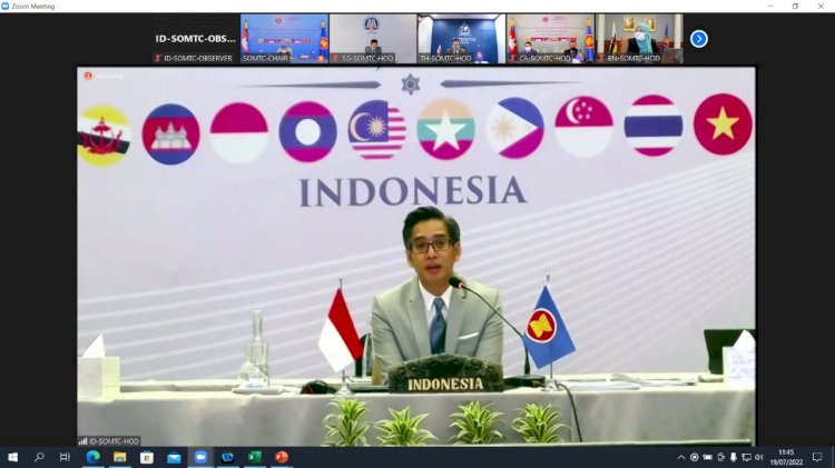 BNPT Ikut Ambil Bagian dalam Pertemuan Pejabat Senior ASEAN Terkait Kejahatan Lintas Negara (SOMTC) Periode Tahun 2022