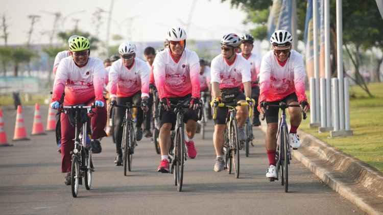 Galang Semangat Persatuan dan Kesatuan, BNPT ajak ratusan Masyarakat ramaikan Gowes Kebangsaan