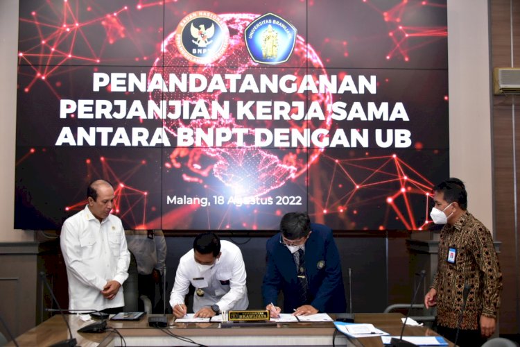 Dukung Transformasi Nilai Kebangsaan di Kampus, BNPT dan Universitas Brawijaya Sepakat Bekerjasama