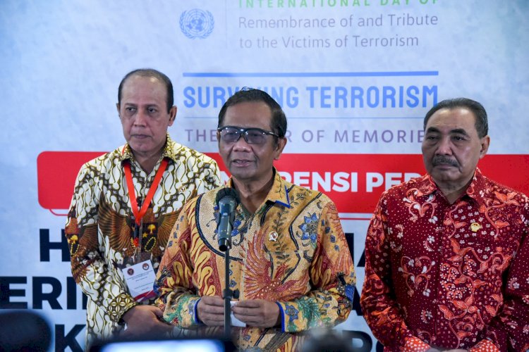 Peringatan Hari Korban Internasional 2022, Sinergi BNPT, LPSK dan UNODC dalam Melindungi dan Mendukung Korban Terorisme