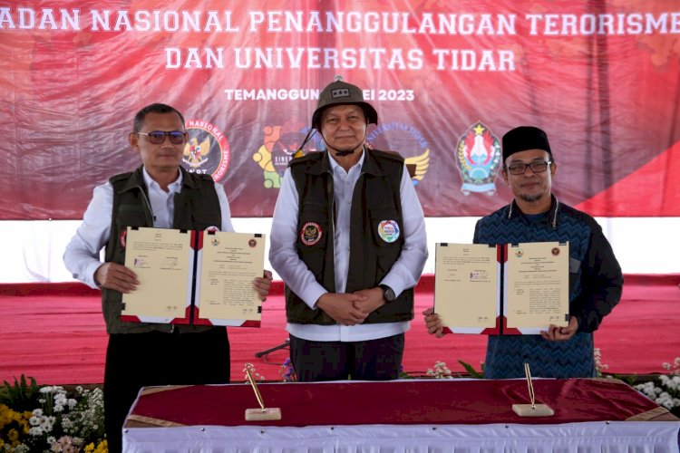 BNPT RI Bersinergi dengan Universitas Tidar Dukung Keberhasilan Program Deradikalisasi Di Temanggung