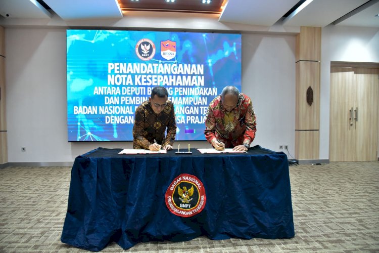 BNPT RI Gandeng PT. RNP dalam Kerjasama Pelatihan dan Pembinaan SDM Perusahaan dari Ancaman Paparan Ideologi Kekerasan