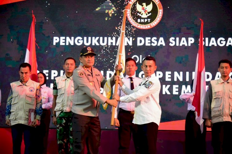 BNPT RI Kukuhkan Desa Pelamunan Menjadi Desa Siapsiaga Pertama