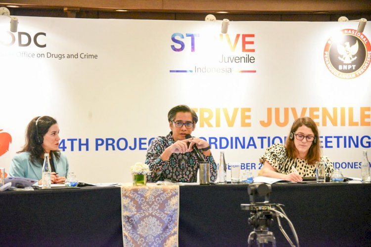 Jalankan STRIVE Juvenile Project Bersama UNODC, BNPT RI : Capaian Telah Melebihi Target