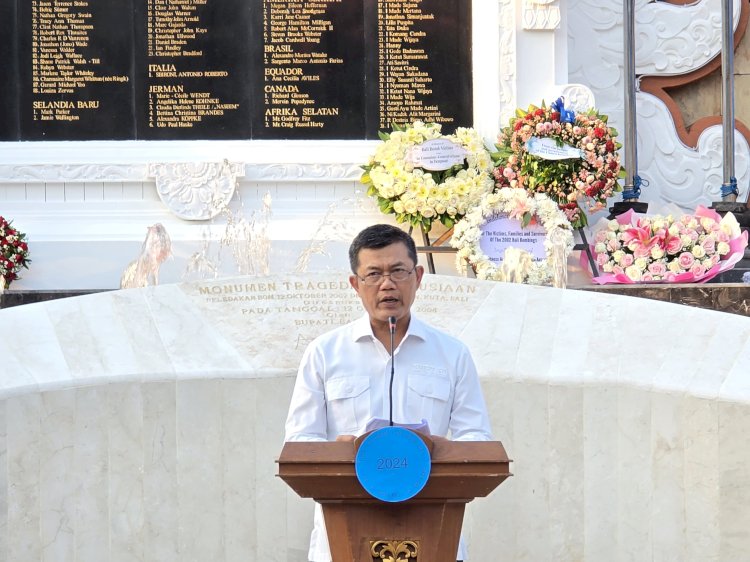 22 Tahun Bom Bali, BNPT : Bangkit Berdaya Jadi Agen Perdamaian